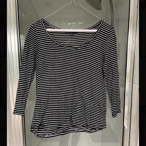 One Clothing - Striped Long Sleeve Shirt
